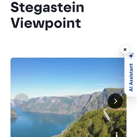 I Med Utsikt Over Fjord Og Fjell Apartment Sogndal