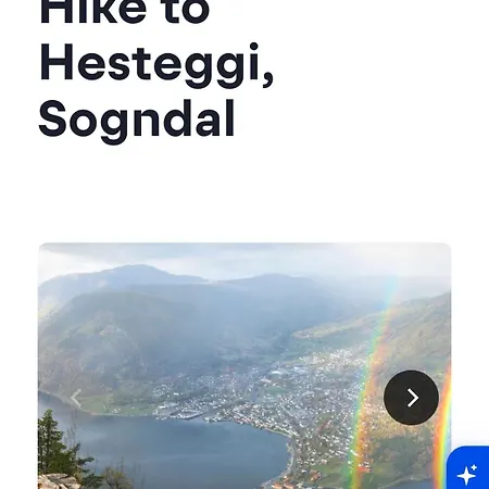 I Med Utsikt Over Fjord Og Fjell Appartamento *