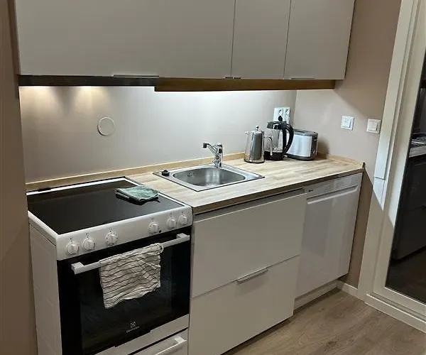 I Med Utsikt Over Fjord Og Fjell Apartmán Sogndal
